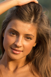 Beautiful Russian brunette Melena A