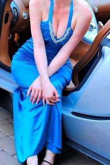 Gorgeous Girl Meghan Wearing Elegant Dress