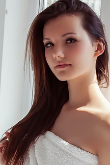 Iva Teasing After Shower