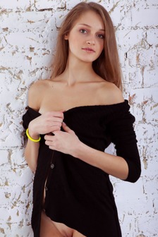 Breath taking cutie posing