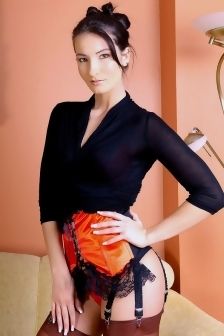 Demi C In Sexy Stockings